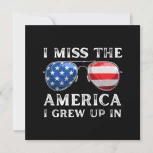 Ich vermisse das Amerika, in dem ich aufgewachsen  Einladung