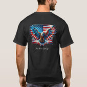 Ich vermisse das Amerika, in dem ich aufgewachsen  T-Shirt (Rückseite)