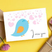 Ich vermisse, dass du dir denkst karte