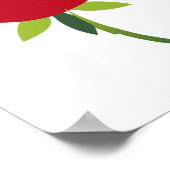 Ich vermisse deine Mama, ich Liebe dir Mama mit Ro Poster (Ecke)