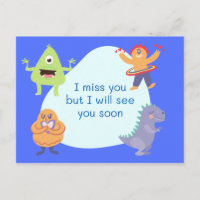 Ich vermisse deine Postkarte