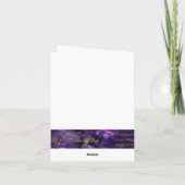 Ich vermisse deine Welpenkarte Karte (Rückseite)