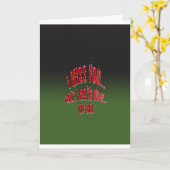 Ich vermisse dich, aber ich hasse dich, mein Mädch Karte (Gelbe Blume)