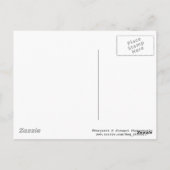 Ich vermisse dich glücklich Cookie Postkarte (Rückseite)