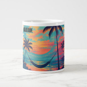 “Ich vermisse dich Guadeloupe” – Sonnenuntergang & Jumbo-Tasse