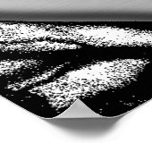 Ich vermisse dich Herzplakat Poster (Ecke)