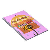 Ich vermisse dich im Regen, bei dem mir langweilig Notizblock (Rechte Seite)