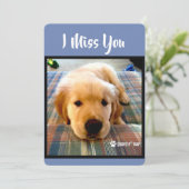 Ich vermisse dich karte (Stehend Vorderseite)
