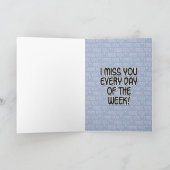 Ich vermisse dich karte (Innenseite)