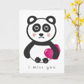 Ich vermisse dich karte (Gelbe Blume)