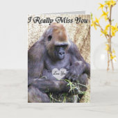 Ich vermisse dich_ karte (Gelbe Blume)