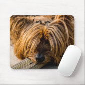 Ich vermisse dich mousepad (Mit Mouse)