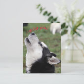 Ich vermisse dich postkarte (Stehend Vorderseite)