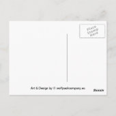 Ich vermisse dich postkarte (Rückseite)