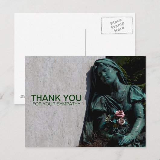 Ich vermisse dich postkarte (Vorne/Hinten)