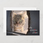 Ich vermisse dich! postkarte (Vorne/Hinten)