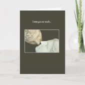 Ich vermisse dich so sehr karte (Vorderseite)