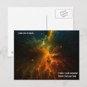Ich vermisse dich so sehr... postkarte (Vorne/Hinten)