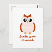 Ich vermisse dich so sehr postkarte (Vorne/Hinten)
