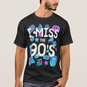 Ich vermisse die Vintagen 90er Jahre Throwback Pur T-Shirt