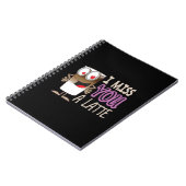 Ich vermisse dir einen Latte Notizblock (Linke Seite)