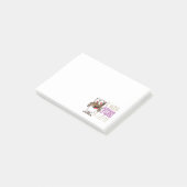 Ich vermisse dir einen Latte Post-it Klebezettel (angewinkelt)