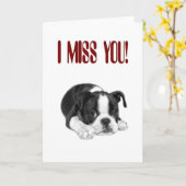 Ich vermisse Ihre Karte (Gelbe Blume)