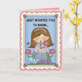 Ich vermisse Ihre Karte (Gelbe Blume)