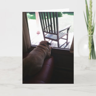 Ich vermisse Ihre Karte