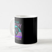 Ich vermisse mein Brother Heart Ribbon Suicide Awa Kaffeetasse (Vorderseite Links)