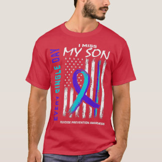 Ich vermisse mein Sohn, das Bewusstsein für Selbst T-Shirt