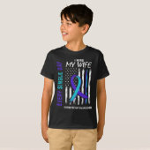 Ich vermisse meine Ehefrau Suizidbewusstsein Ameri T-Shirt (Vorne ganz)