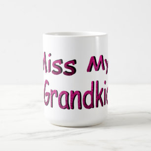 Ich vermisse meine Enkelkinder Kaffeetasse