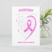 Ich vermisse meine Großtochter Brustkrebs-Bewussts Ankündigung (Stehend Vorderseite)