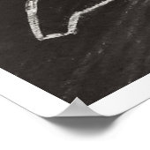 Ich vermisse meinen Vater Holzkohle, gezeichnet vo Poster (Ecke)