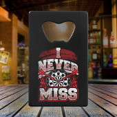 Ich vermisse nie - Dart Legend Geldbeutel Flaschenöffner