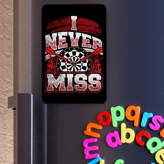 Ich vermisse nie - Dart Legend Magnet