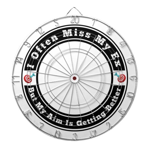 Ich vermisse oft mein Ex Dartscheibe (vorne)