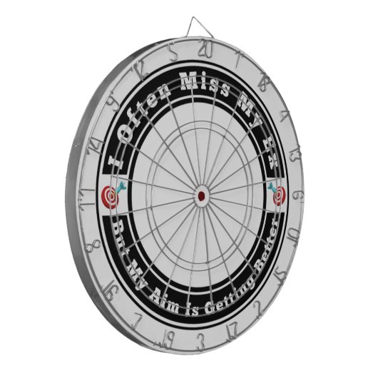 Ich vermisse oft mein Ex Dartscheibe (Vorderseite Links)