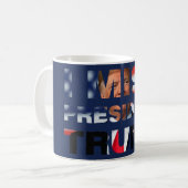 Ich vermisse Präsident Trump Kaffeetasse (Vorderseite Links)