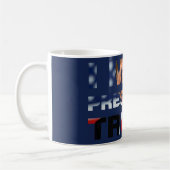 Ich vermisse Präsident Trump Kaffeetasse (Links)