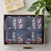 Ich vermisse Präsident Trump Seidenpapier (Geschenk)