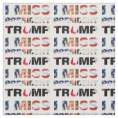 Ich vermisse Präsident Trump Stoff (Muster)