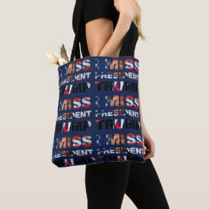 Ich vermisse Präsident Trump Tote Bag Tasche