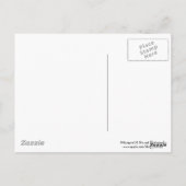 Ich vermisse Sie Chipmunk mit Sign Postkarte (Rückseite)