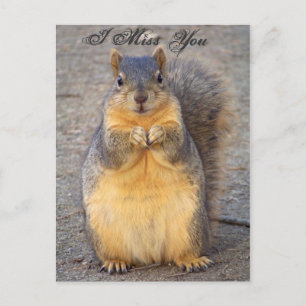 Ich vermisse Sie_ Postcard_by Elenne Boothe Postkarte