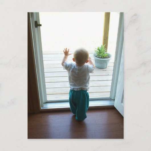 Ich vermisse Sie Postkarte (Vorderseite)