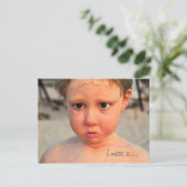 Ich vermisse uns. postkarte (Stehend Vorderseite)