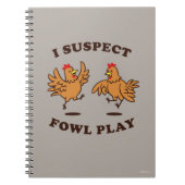 Ich vermute, dass Fowl Play spielt Notizblock (Vorderseite)