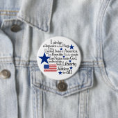 Ich verpflichte mich, die Flagge der Vereinigten S Button (Beispiel)